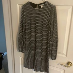 Striped multi color dress